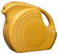 Fiesta 5-Ounce Miniature Disk Pitcher, Marigold Fiesta 5-Ounce Miniature Disk Pitcher, Marigold