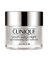 Building on Sirtuin technology, Clinique science uses youth-extending agents to create a nightly moisturizer that helps intensify the nightly cycle of natural repair. Plumped with natural collagen, lines and wrinkles appear to evaporate. Skin gains that energized 8-hour effect come morning. Building on Sirtuin technology, Clinique science uses youth-extending agents to create a nightly moisturizer that helps intensify the nightly cycle of natural repair. Plumped with natural collagen, lines and wrinkles appear to evaporate. Skin gains that energized 8-hour effect come morning.