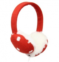 Kate Spade New York Spotty High Tech Earmuffs, Red Kate Spade New York Spotty High Tech Earmuffs, Red