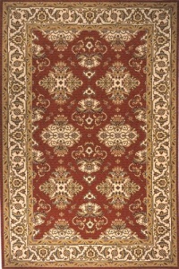 Momeni Rugs Persian Garden Collection PERGAPG-01SAL500R Salmon 5' x 5' Round Momeni Rugs Persian Garden Collection PERGAPG-01SAL500R Salmon 5' x 5' Round