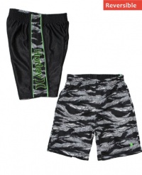 Hurley Boys 2-7 Camo Reversible Short, Black, 7 Hurley Boys 2-7 Camo Reversible Short, Black, 7