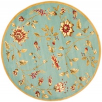 Area Rug 5x5 Round Traditional Blue - Multi Color Color - Safavieh Lyndhurst Rug from RugPal Area Rug 5x5 Round Traditional Blue - Multi Color Color - Safavieh Lyndhurst Rug from RugPal