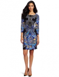 Tiana B Women's Perfectly Placed Paisley Dress