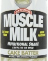 Cytosport Muscle Milk, Cake Batter,  17 Fluid Ounce (Pack of 12)