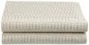 Calvin Klein Home Brushed Weaves Queen Fitted Sheet, Cream