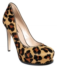 Prints and texture are a winning combo. Pair DKNY's Priscilla platform pumps with solids and watch the pattern really pop. Prints and texture are a winning combo. Pair DKNY's Priscilla platform pumps with solids and watch the pattern really pop.