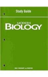 Modern Biology - Study Guide Modern Biology - Study Guide