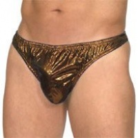 Intimo Men's Liquid Metallic Thong Intimo Men's Liquid Metallic Thong