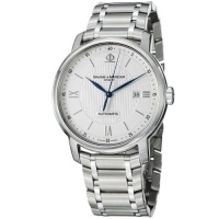 Baume & Mercier Men's MOA10085 Automatic Stainless Steel Silver Dial Watch Baume & Mercier Men's MOA10085 Automatic Stainless Steel Silver Dial Watch