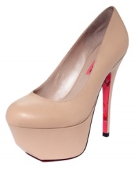 A platform this major is made for the spotlight. The Gillian platform pumps by Betsey Johnson will be your faves. A platform this major is made for the spotlight. The Gillian platform pumps by Betsey Johnson will be your faves.