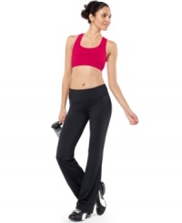 This Ideology sports bra is low in price and high in style! Wide tank straps offer support during your workout, while the seamless design works under tees, too! This Ideology sports bra is low in price and high in style! Wide tank straps offer support during your workout, while the seamless design works under tees, too!