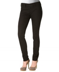 Skinny leg fit plus a neutral, black wash make these jeans a total closet staple! From Silver Jeans. Skinny leg fit plus a neutral, black wash make these jeans a total closet staple! From Silver Jeans.