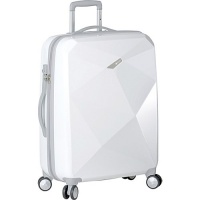 Delsey Helium Karat 4 Wheel 27 Trolley-White Delsey Helium Karat 4 Wheel 27 Trolley-White