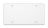 Cruiser Accessories 76100 Tuf-Shield Clear Flat License Plate Cover