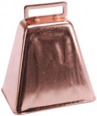 3 Inch Copper Cowbell 3 Inch Copper Cowbell