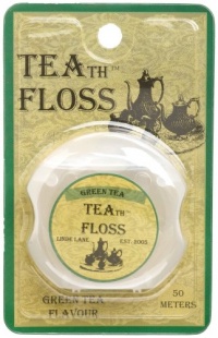 Linde Lane Teath Floss, Green Tea, 0.8-Ounce Packages (Pack of 6) Linde Lane Teath Floss, Green Tea, 0.8-Ounce Packages (Pack of 6)