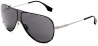 HUGO by Hugo Boss Men's 0061 Aviator Sunglasses,Palladium Frame/Gray Lens,one size HUGO by Hugo Boss Men's 0061 Aviator Sunglasses,Palladium Frame/Gray Lens,one size