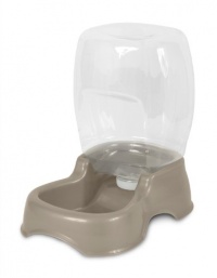 Petmate Pet Cafe Pet Waterer, 3/4 Gal, Pearl Tan Petmate Pet Cafe Pet Waterer, 3/4 Gal, Pearl Tan