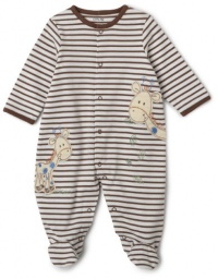 Little Me Hungry Giraffe Footie, Brown, 9 Month Little Me Hungry Giraffe Footie, Brown, 9 Month