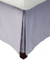 Calvin Klein Essex Small Diamond Queen Bedskirt, crocus Calvin Klein Essex Small Diamond Queen Bedskirt, crocus