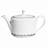 Vera Wang introduces Flirt fine bone china dinnerware. This platinum banded pattern features a modern scallop lace motif and a contemporary take on traditional lace work. Decoration on the inner verge of the accent plate, bread and butter and tea saucer adds a flirtatious touch of whimsy. Vera Wang introduces Flirt fine bone china dinnerware. This platinum banded pattern features a modern scallop lace motif and a contemporary take on traditional lace work. Decoration on the inner verge of the accent plate, bread and butter and tea saucer adds a flirtatious touch of whimsy.