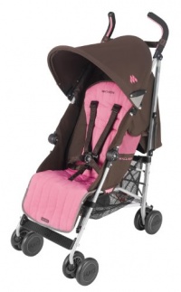 Maclaren Quest Sport Stroller, Coffee/Carmine Rose Maclaren Quest Sport Stroller, Coffee/Carmine Rose