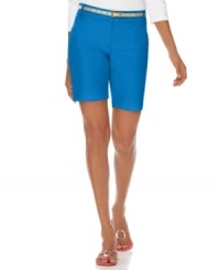 Modernize your wardrobe with these chic Charter Club shorts. The slim fit is right on-trend this season! Modernize your wardrobe with these chic Charter Club shorts. The slim fit is right on-trend this season!