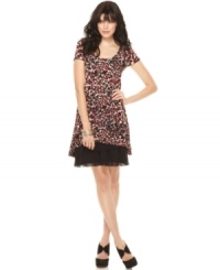 Lovely layers create a unique look - pair Kensie's flirty dress with platform heels for a glamorous touch! Lovely layers create a unique look - pair Kensie's flirty dress with platform heels for a glamorous touch!