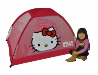 Hello Kitty Youth 2 Pole Dome Tent with Zip D Doors, 5-Feet x 3-Feet x 36-Inch Hello Kitty Youth 2 Pole Dome Tent with Zip D Doors, 5-Feet x 3-Feet x 36-Inch