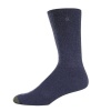 Gold Toe men's casual cushioned Uptown socks crew grey 1pair