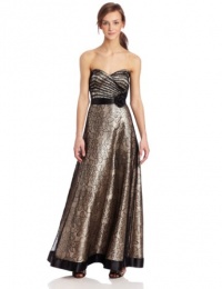 Jump Juniors Lovely Lace Gown, Black/Nude, 1/2 Jump Juniors Lovely Lace Gown, Black/Nude, 1/2