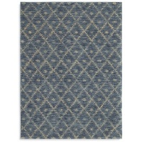Woven Impressions Diamond Ikat Indigo Rug Rug Size: 8'6 x 11'6 Woven Impressions Diamond Ikat Indigo Rug Rug Size: 8'6 x 11'6