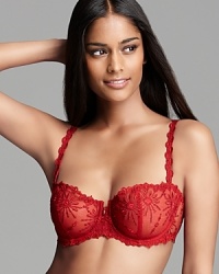 With intricate floral embroidery, Chantelle's demi delivers covet-worthy shape and ladylike style. Style #1905. With intricate floral embroidery, Chantelle's demi delivers covet-worthy shape and ladylike style. Style #1905.
