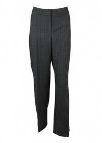 Jones New York Womens Ink Multi Pinstripe Trouser Pants 10 Jones New York Womens Ink Multi Pinstripe Trouser Pants 10