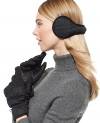 Whether you're hitting the slopes or out walking the dog, these cozy quilted ear warmers from 180s will keep you warm. With faux fur lining and wind-resistant shell, they're the perfect winter accessory wherever you go. Whether you're hitting the slopes or out walking the dog, these cozy quilted ear warmers from 180s will keep you warm. With faux fur lining and wind-resistant shell, they're the perfect winter accessory wherever you go.