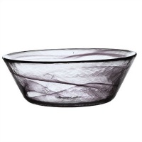 Kosta Boda Mine Bowl Black 9