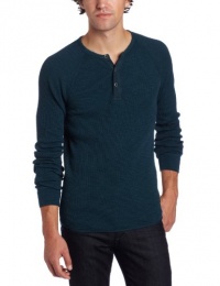 Lucky Brand Men's Slub Thermal 3-Buton Placket Henley Shirt Lucky Brand Men's Slub Thermal 3-Buton Placket Henley Shirt