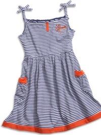 GUESS Kids Girls Little Girls Striped Dress, STRIPE (2T) GUESS Kids Girls Little Girls Striped Dress, STRIPE (2T)
