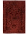 Distressed never looked so rich. The Revamp area rug from Sphinx takes a vintage-inspired damask motif and updates its heirloom appeal with modern, faded styling in vibrant ruby. Created in the USA of ultra-tough, hard-twist polypropylene.
