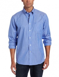 Nautica Men's Vineyard Poplin Striped Shirt Nautica Men's Vineyard Poplin Striped Shirt