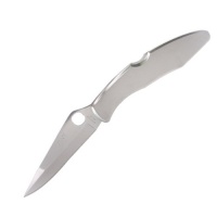 Spyderco Police Model Plain Edge Stainless Steel Knife