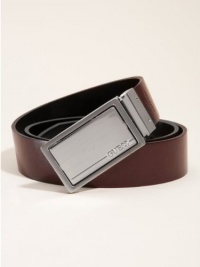 GUESS Four-Way Reversible Belt with Plaque Buc GUESS Four-Way Reversible Belt with Plaque Buc