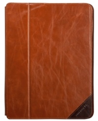 Flip open style with the Signature Slim Stand for the new iPad. The genuine leather case adds a sophisticated touch with a portfolio style cover that doubles as a fully-function stand. Flip open style with the Signature Slim Stand for the new iPad. The genuine leather case adds a sophisticated touch with a portfolio style cover that doubles as a fully-function stand.