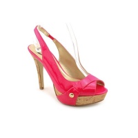 G by Guess Women's Cabelle 2 Patent Platform Pumps in Pink G by Guess Women's Cabelle 2 Patent Platform Pumps in Pink