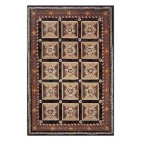 Momeni Maison Blocks MA-01 Area Rug - Black Size - 8 x 11 ft. Momeni Maison Blocks MA-01 Area Rug - Black Size - 8 x 11 ft.