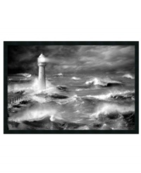 All hands on deck. Le Four lighthouse guides daring ships through the violent swells of Brittany, France, in this dramatic art print. A simple black frame won't interfere with all the action. All hands on deck. Le Four lighthouse guides daring ships through the violent swells of Brittany, France, in this dramatic art print. A simple black frame won't interfere with all the action.