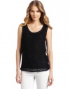 Cluny Women's Hand Knit Front Tank