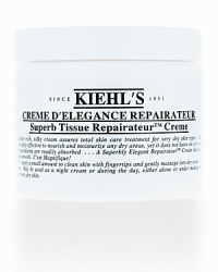 This incomparably rich, silky cream assures total skin care treatment for very dry skin types. Our luxurious formulation is highly effective to nurture and moisturize any dry areas, yet it does not leave an oily residue, as our finest-quality ingredients are readily absorbed A Superbly Elegant Repairateur Cream that leaves the skin soft, supple and smooth. Cest magnifique! This incomparably rich, silky cream assures total skin care treatment for very dry skin types. Our luxurious formulation is highly effective to nurture and moisturize any dry areas, yet it does not leave an oily residue, as our finest-quality ingredients are readily absorbed A Superbly Elegant Repairateur Cream that leaves the skin soft, supple and smooth. Cest magnifique!