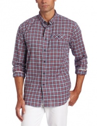 Nautica Men's Long Sleeve Plaid Button Down Shirt Nautica Men's Long Sleeve Plaid Button Down Shirt