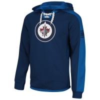 Winnipeg Jets Reebok NHL Team Jersey Pullover Hooded Sweatshirt Winnipeg Jets Reebok NHL Team Jersey Pullover Hooded Sweatshirt